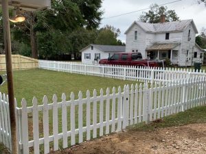 Wood Picket Fence