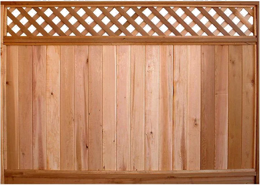 Photo of a Cedar Wood Fence