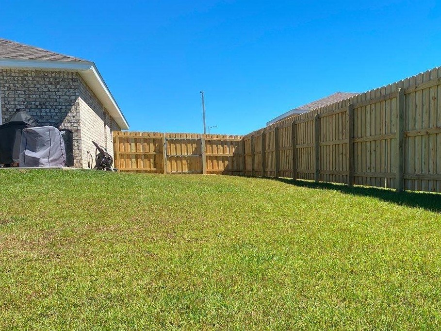Photo of wood fence