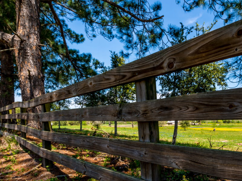 Brent FL Split Rail Style Wood Fences
                                    