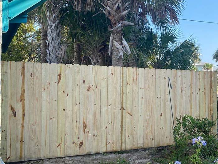 Pensacola Beach Florida Fence Project Photo