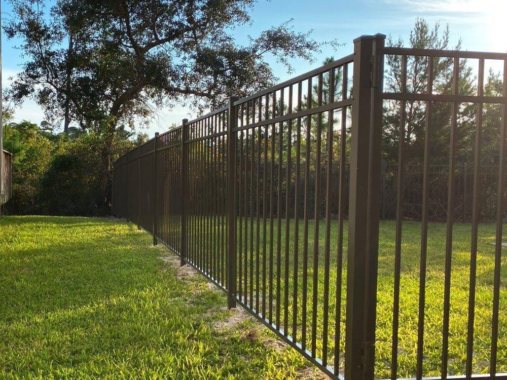 Commercial Aluminum Fence - Pace, Florida